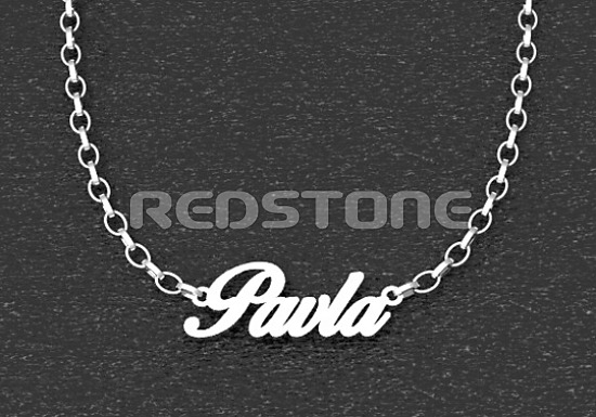 Retiazka s menom Pavla - 3,4 mm